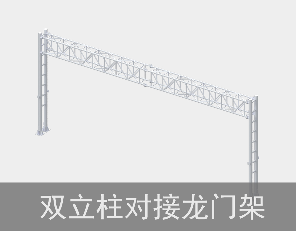 ETC高速雙立柱對接龍門架